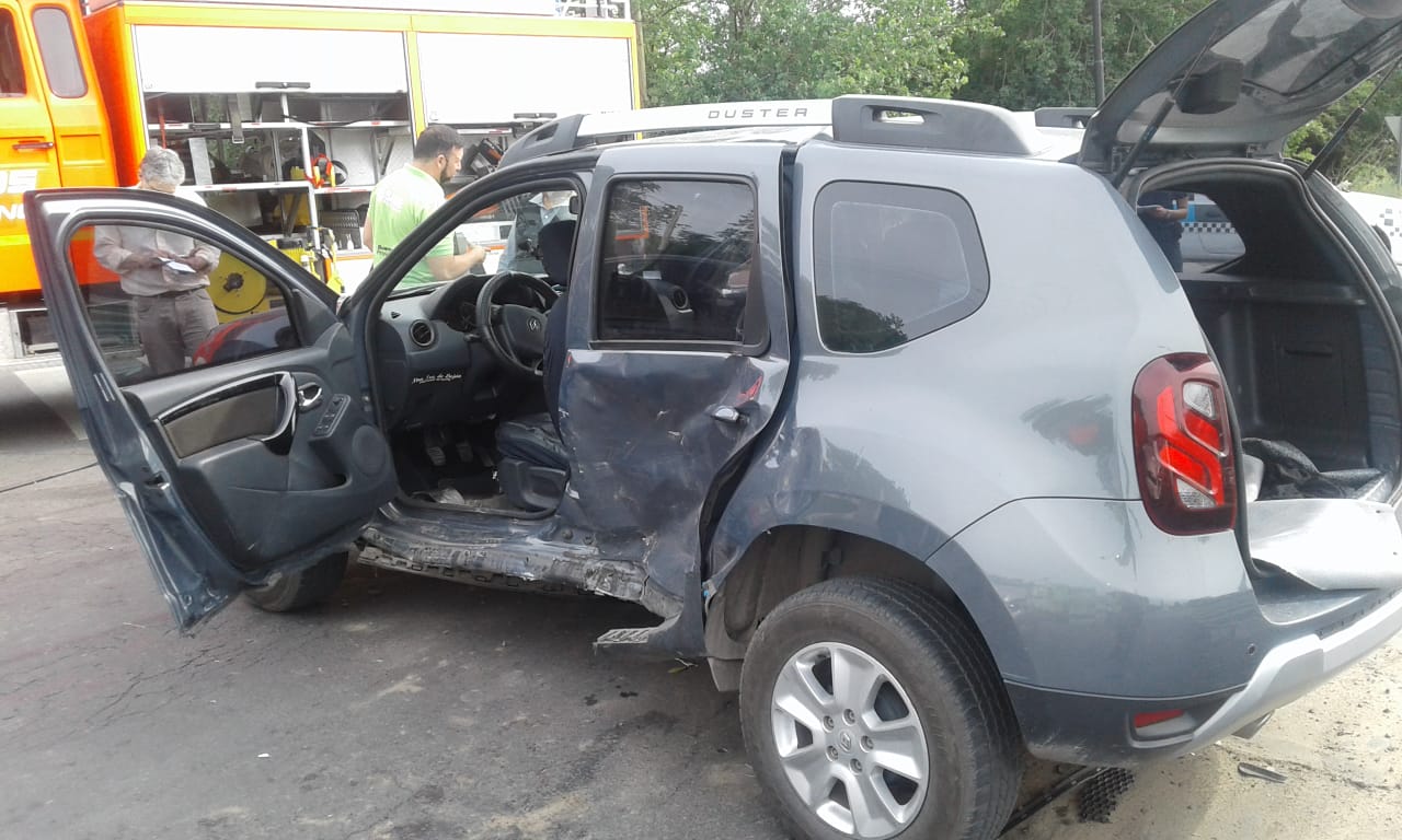 Pergamino: Choque en el cruce de las rutas Nº 32 y 188 dejó varios heridos - Colón Doce