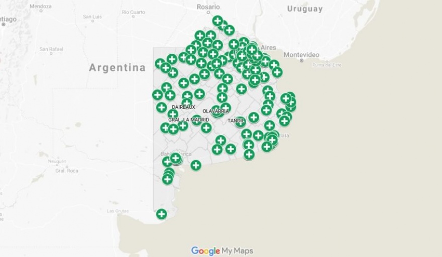 El Faro Provincia De Buenos Aires Presentan El Primer Mapa De La Red